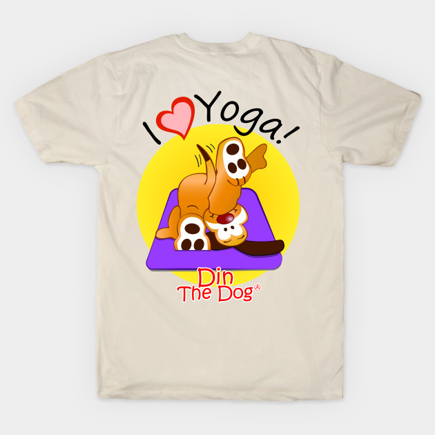 I Love Yoga! / Din The Dog Collection by Albriseda